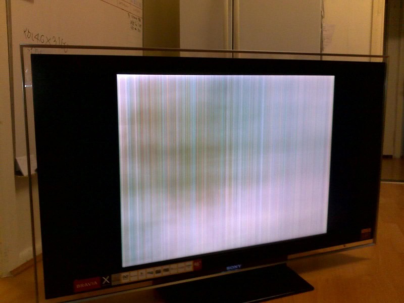 led tv display problem